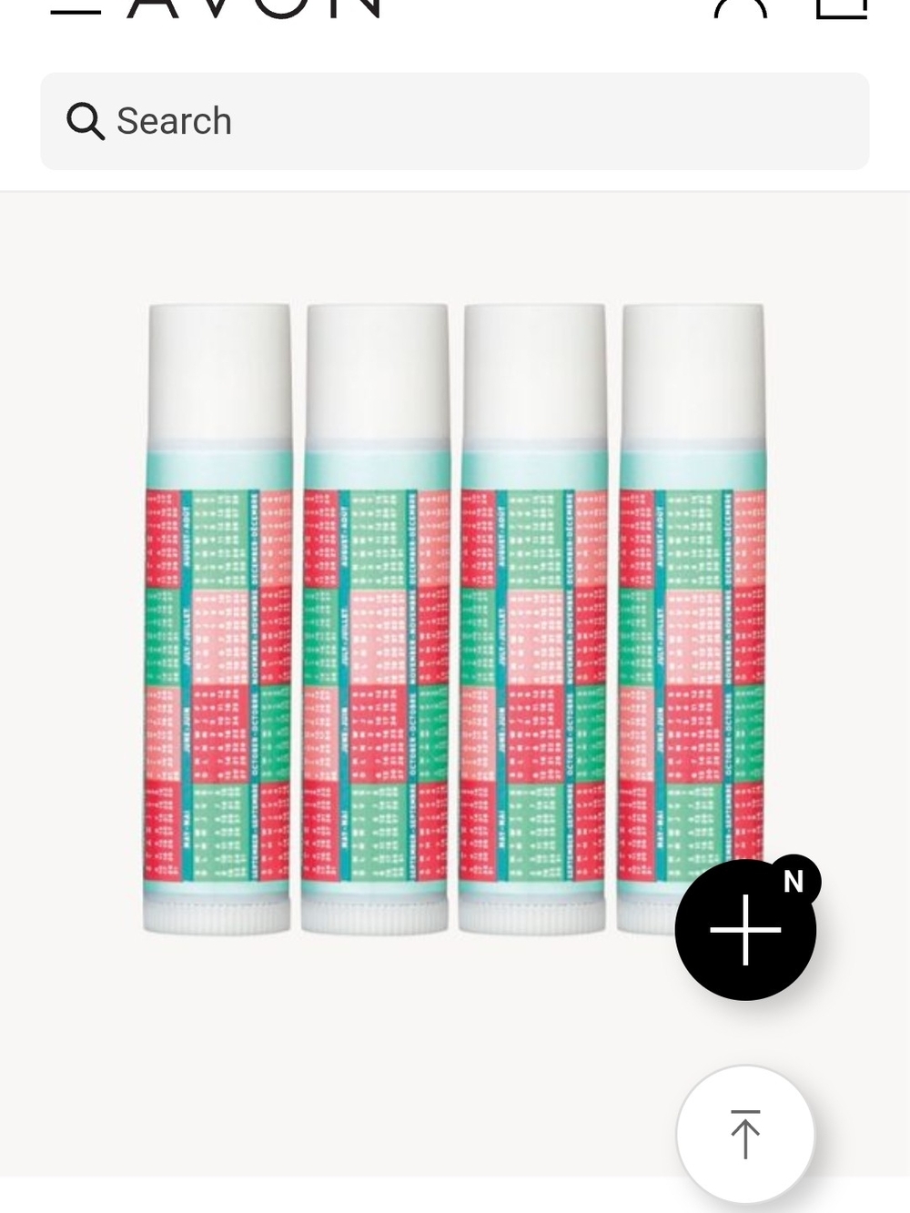 Moisture Therapy Calendar Lip Balm 4-Piece Set